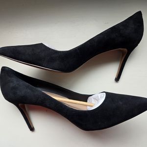 Banana Republic 12 hour Pumps size 11 Black Suede worn once for about 1 hour.